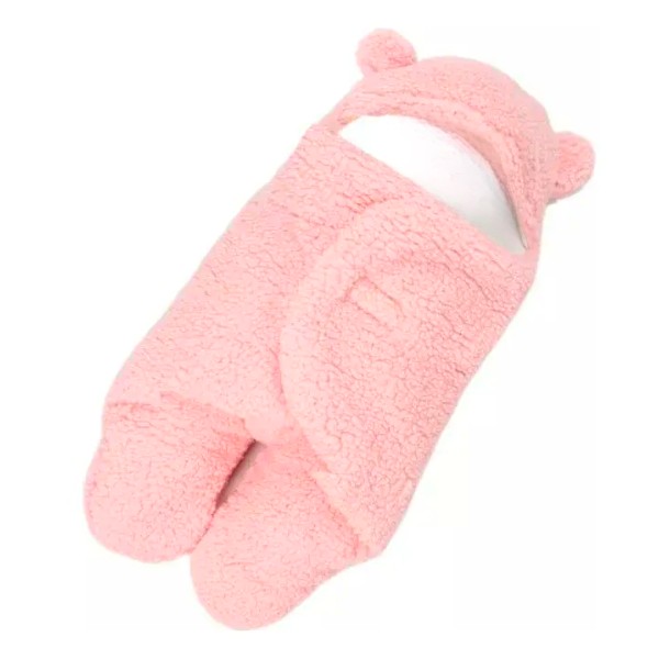 Manta Bebé Saquito Con Orejitas De Conejito Para El Invierno