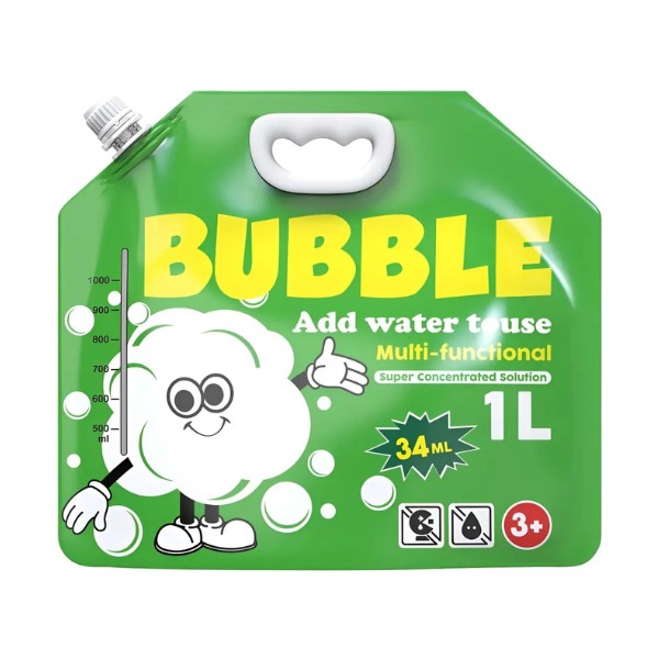 Líquido De Burbujas Concentrado Rinde 1 Litro Burbuja