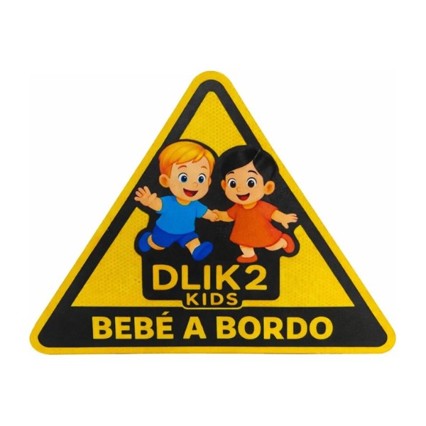 Señal Letrero De Bebé A Bordo Para Coches Auto Seguridad