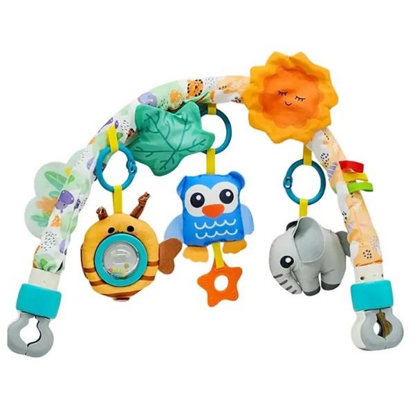 Arco Móvil Estimulación Bebé Bosque Sensorial