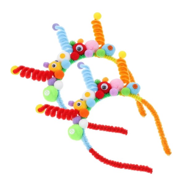 Manualidades Escolar Kit Para Peinados Locos Niños