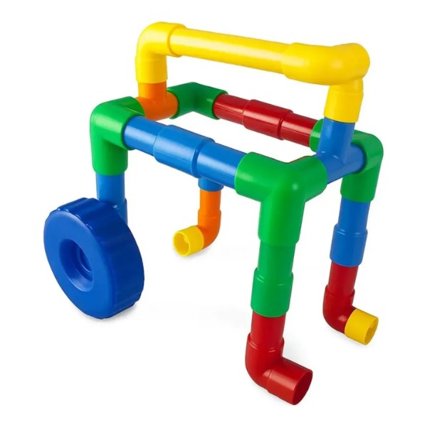 Set Tubos Construcción Didáctico Preescolar