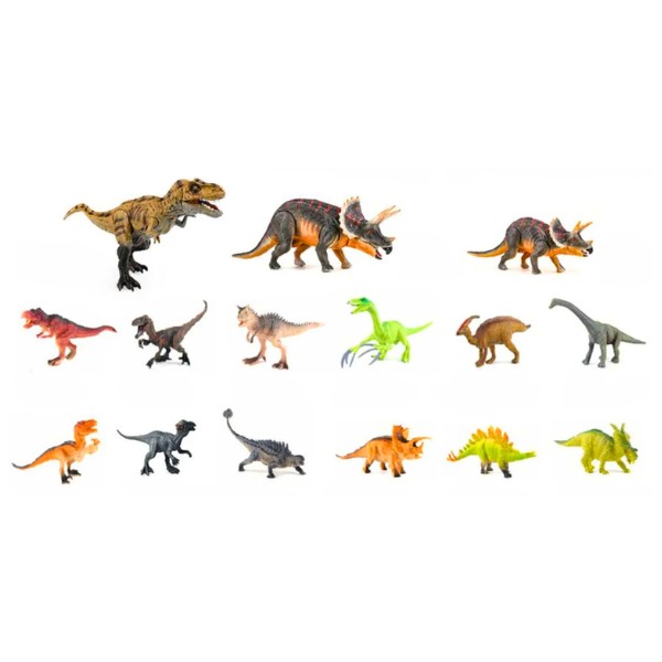 Juguete Dinosaurios 50 Piezas Set Infantil Educativo
