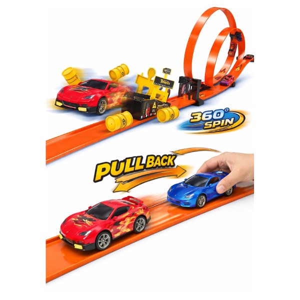 Pista Autos Juguete  y Accesorios Carrera Infantil