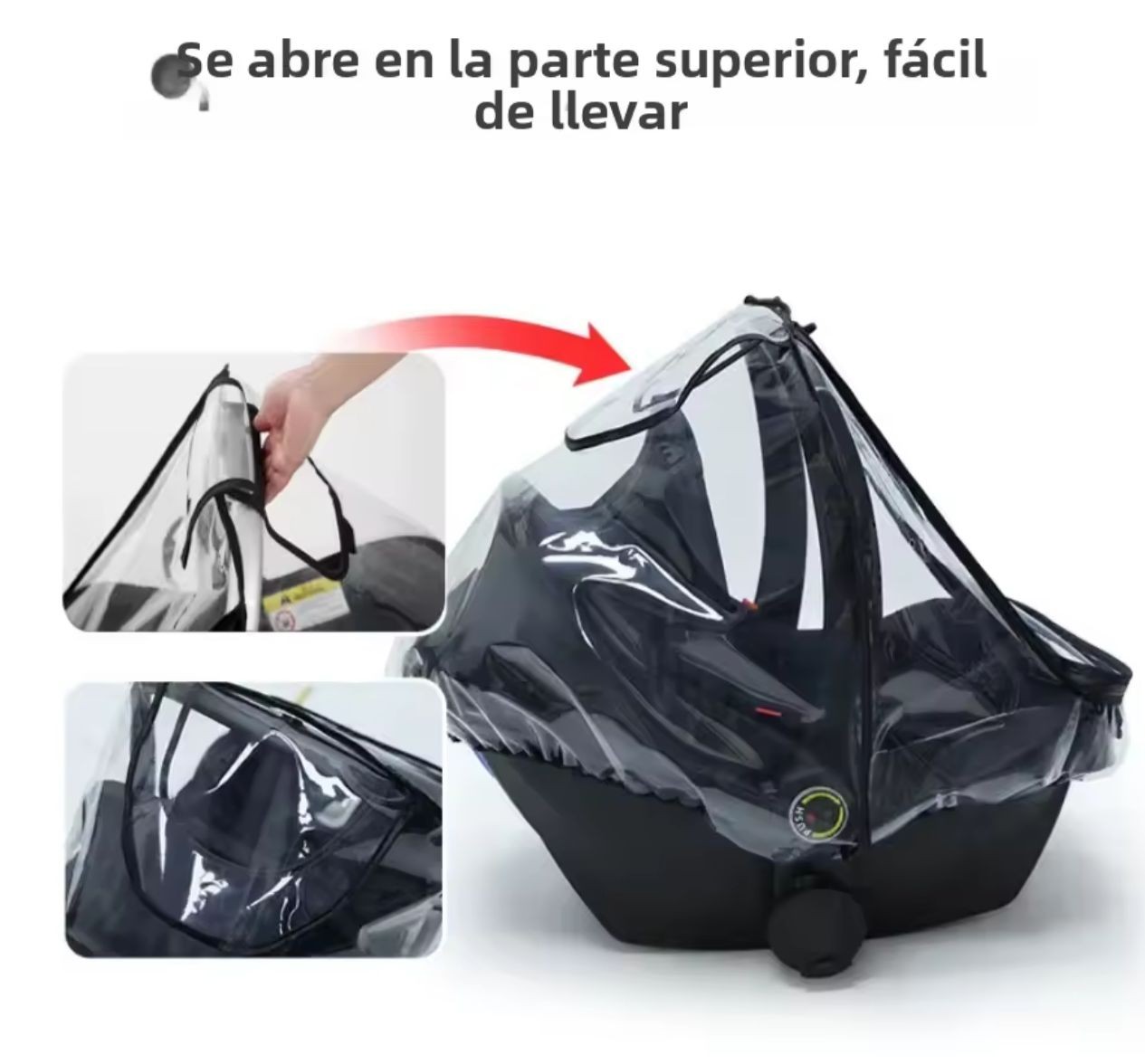 Cobertor Cubre Huevito Impermeable Universal Bebé
