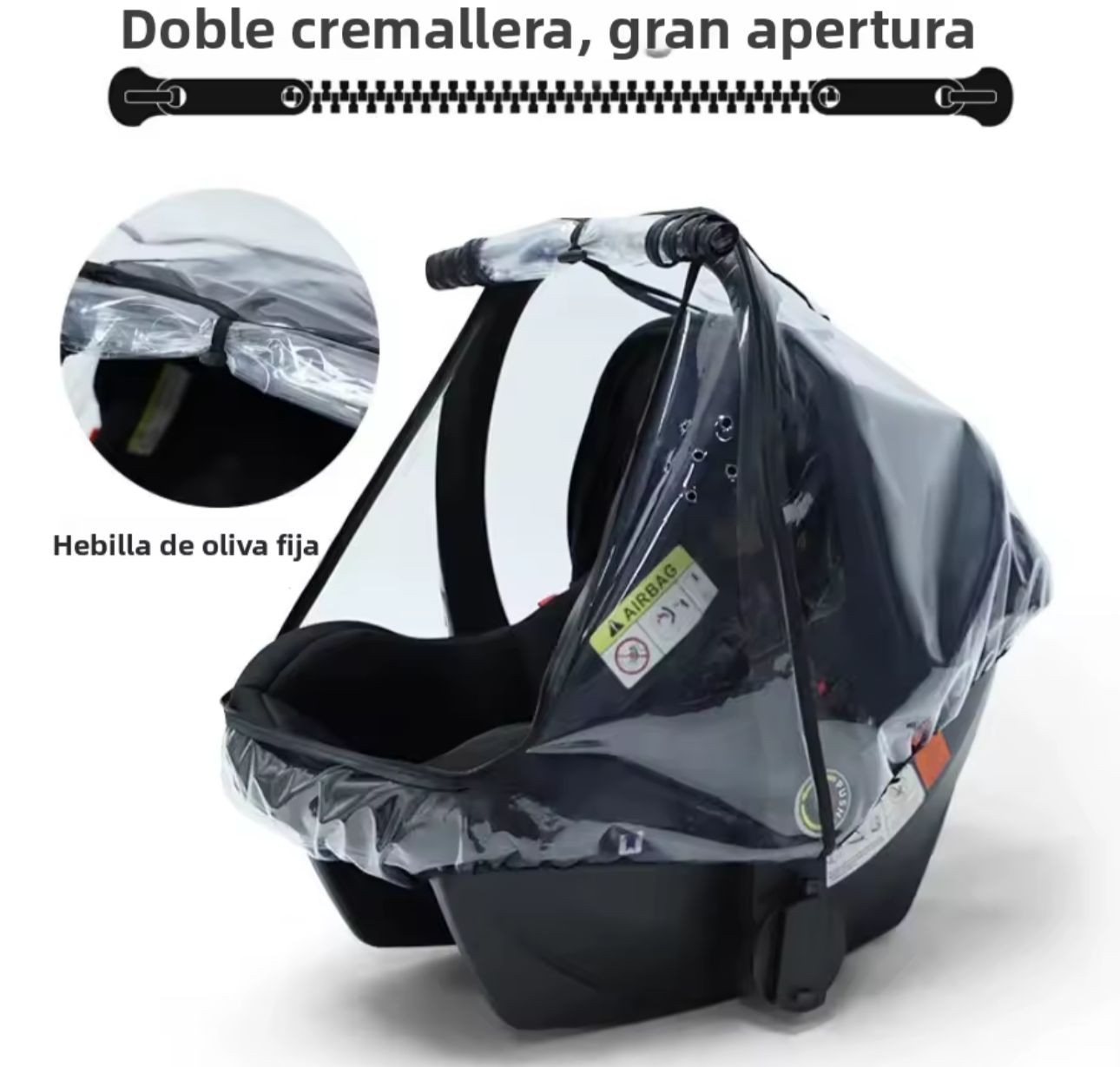 Cobertor Cubre Huevito Impermeable Universal Bebé