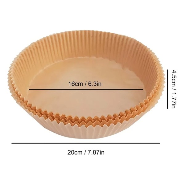 Forros Desechables Molde Papel Antiadherente Freidora Aire