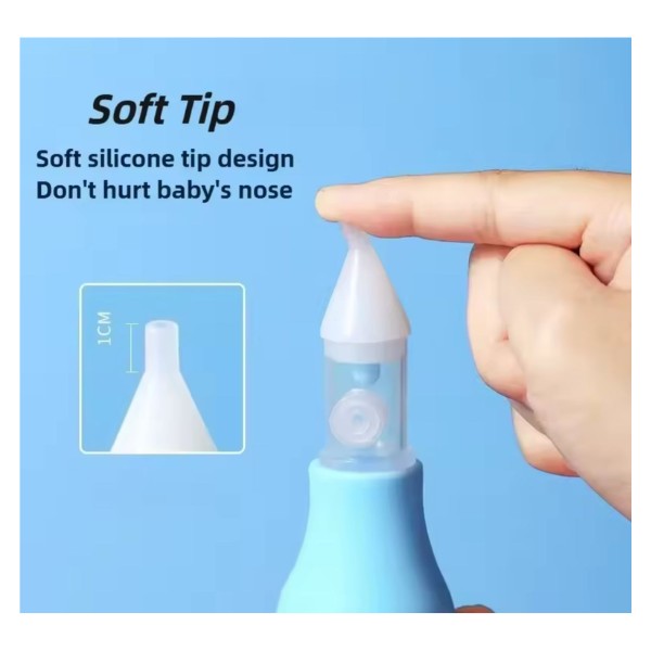 Aspirador Nasal Para Bebe Con Pinza Sacamoco