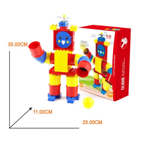 Robot Armable Juego de construcción Bloques Tuberías