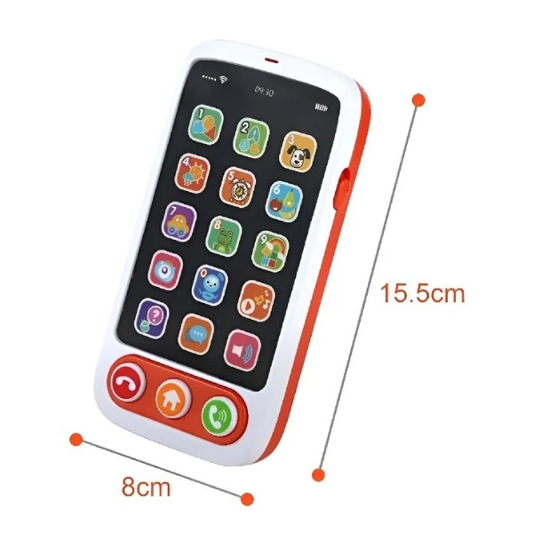 Celular Didáctico De Juguete Musical Con Luces Y Sonidos