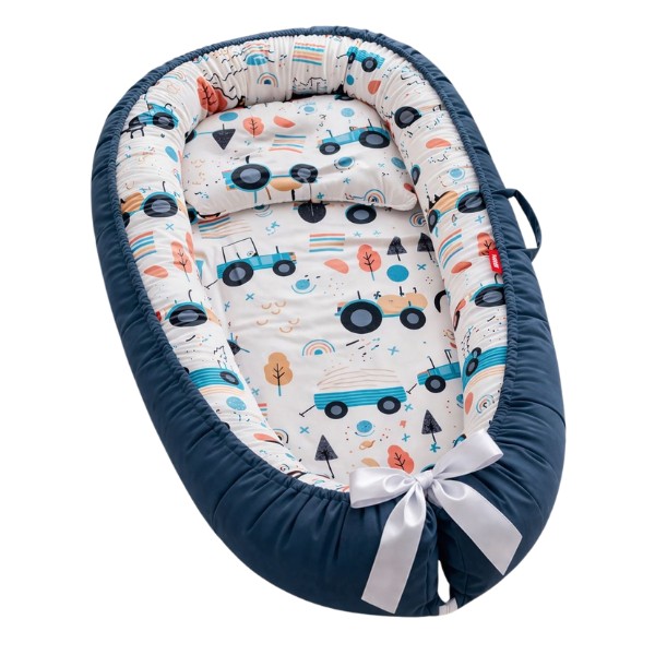 Cama Cojín Nido Colecho De Algodón Para Bebe