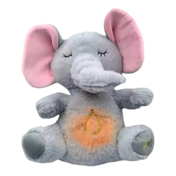 Peluche Realista Elefante Bebe Estimulacion Sensorial Sonido