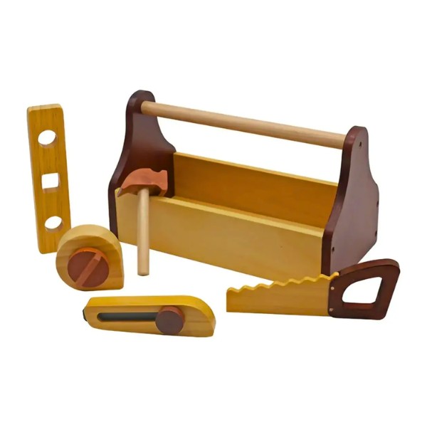 Herramientas Infantil De Madera Con Maletín Didáctico