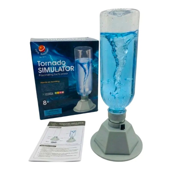 Juego De Ciencia De Tornado Simulator Educativo