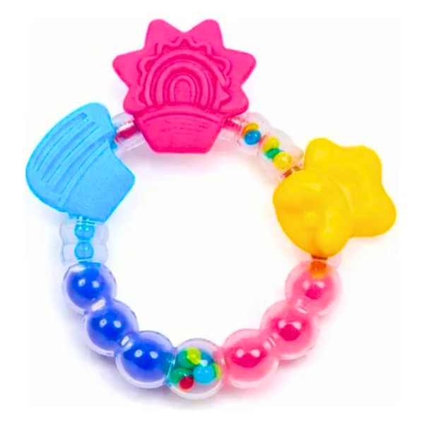 Mordedores De Silicona Con Sonajero Para Bebé