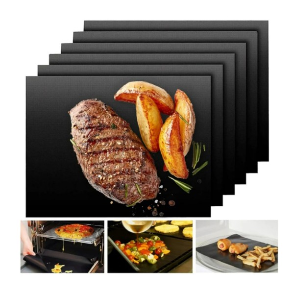 Lámina Antiadherente Teflón Tapet De Parrilla Asado Y Horno