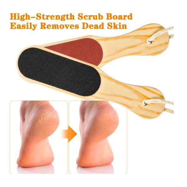 Lima Para Pies ( 1 Unidad) Color Madera