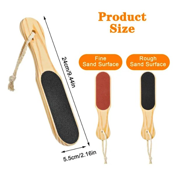 Lima Para Pies ( 1 Unidad) Color Madera