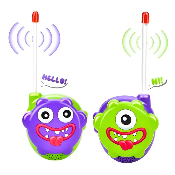 Juguete Niño Radio Transmisor Walkie Talkie Set De 2und