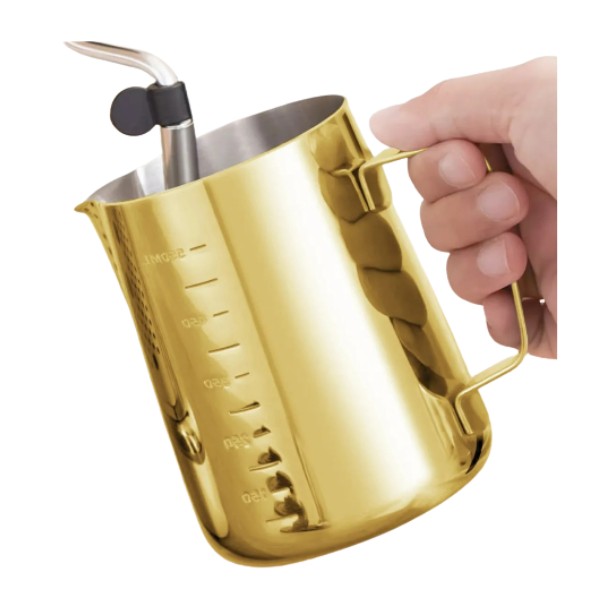 Jarra De Espuma De Leche Barista Acero Inoxidable
