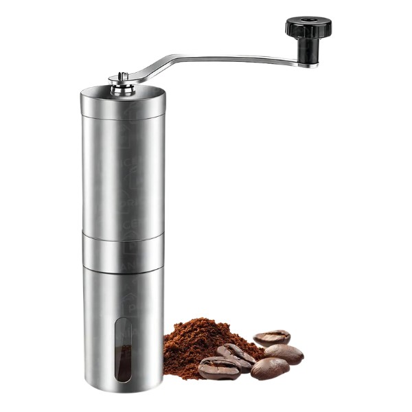 Molinillo Cafe Manual Grano Moledor Triturador Acero Inoxidable