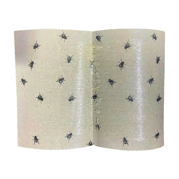 Láminas Adhesivas Trampa Atrapa Moscas Insectos Pegamento