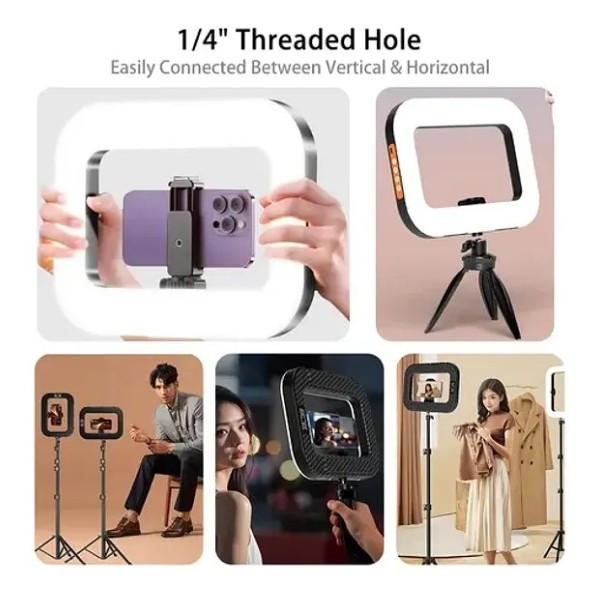 Aro de Luz LED 2RL Portátil 240 LED Soporte Móvil Fotografía