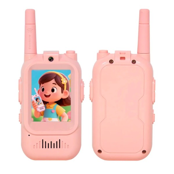 Kit Radios Walkie Talkies Para Niños Videollamada Cámara