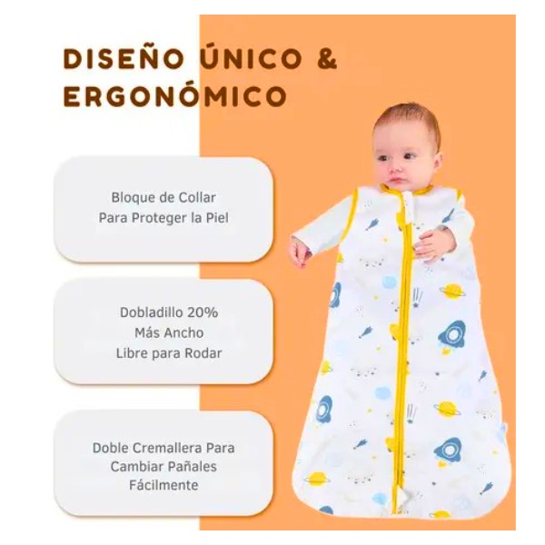 Saco De Dormir Para Bebés, De Algodón Sin Mangas, De 0 A 18