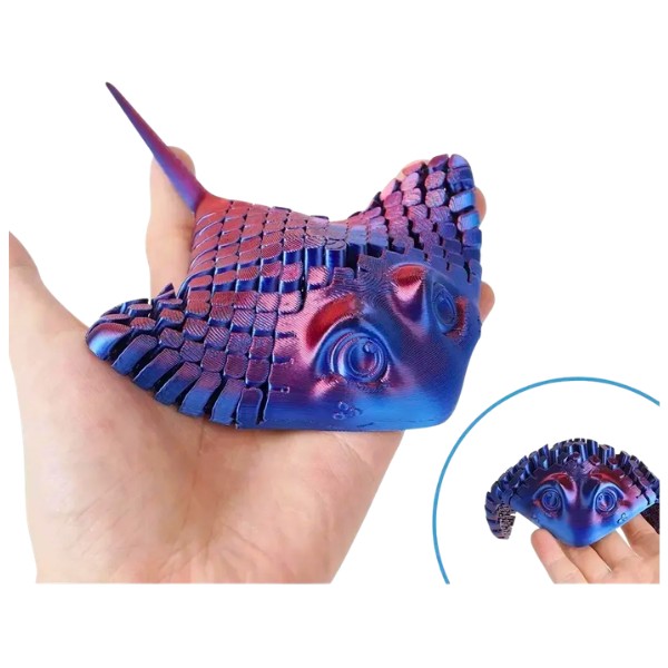 Mantarraya Sensorial Articulada Antiestrés Forma Mantarraya