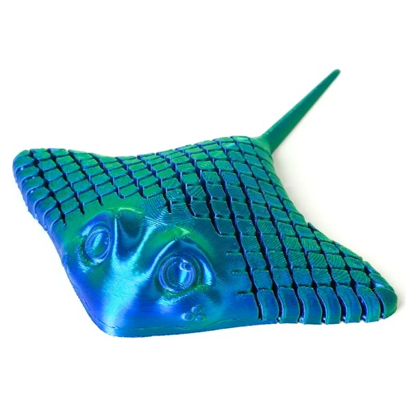 Mantarraya Sensorial Articulada Antiestrés Forma Mantarraya