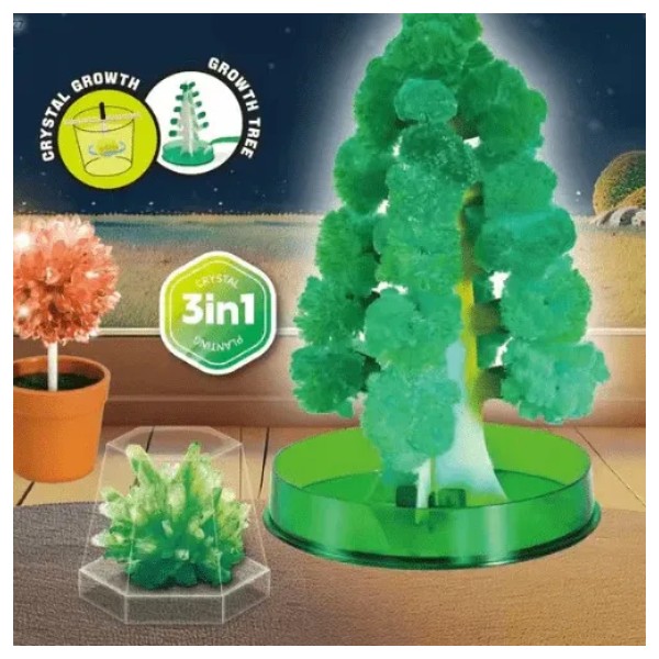 Kit Juego De Experimentos Con Cristales Árbol