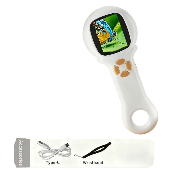 Microscopio Infantil Con Pantalla Exploración Y Experimento