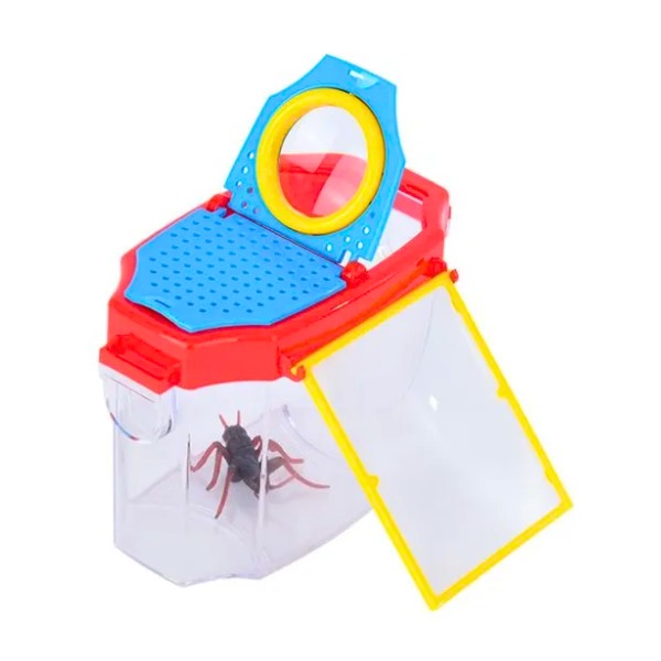 Caja Observador Insectos Con Lupa - Contenedor