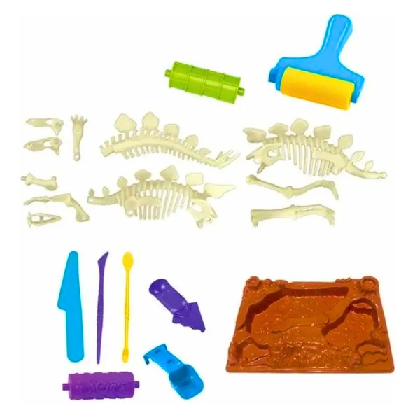 Masas Y Plastilinas Dinosaurio Excavación Moldeable