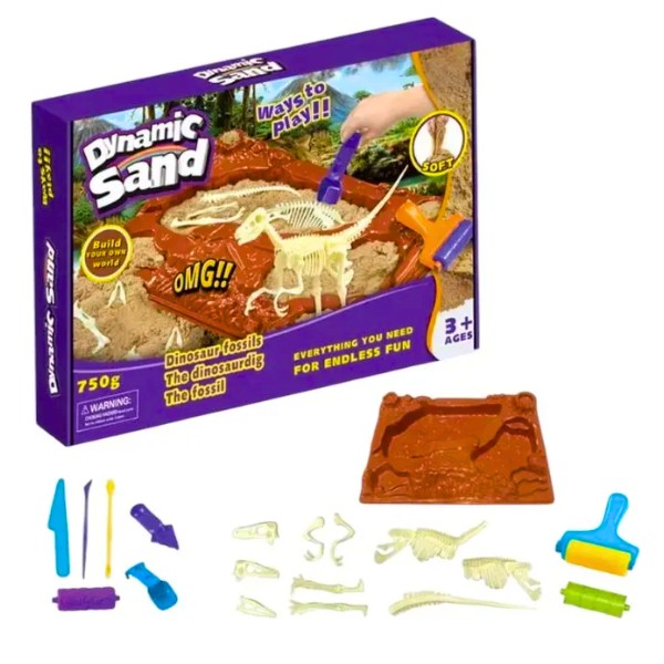 Masas Y Plastilinas Dinosaurio Excavación Moldeable
