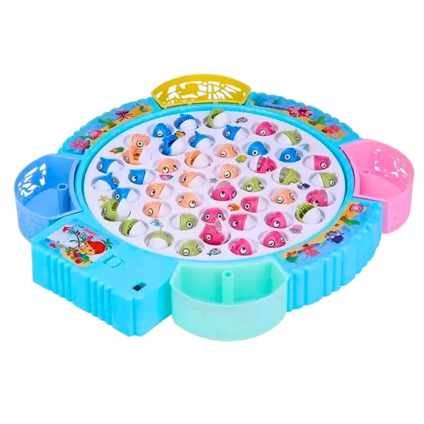 Juego De Mesa Juguetes Giratorio De Pesca Gigante
