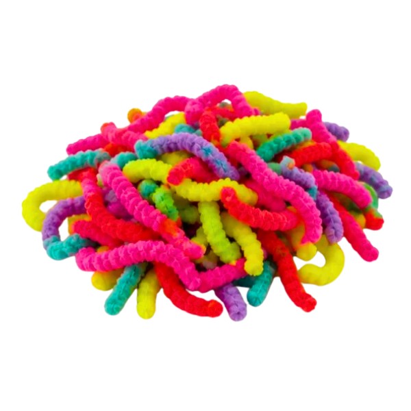 Squishy Gusanos Magicos Sensorial Multicolor