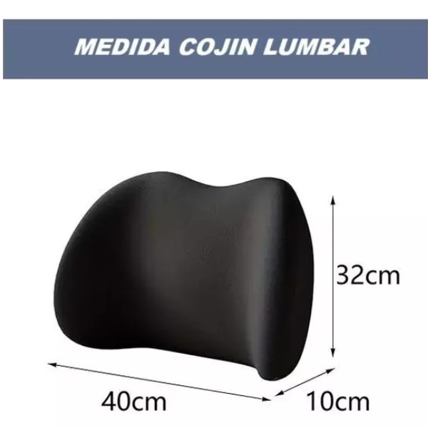 Almohada Silla Ruedas Curva Lumbar Auto Oficina Para Espalda