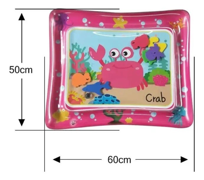 Alfombra De Agua Sensorial Para Bebés estimulación