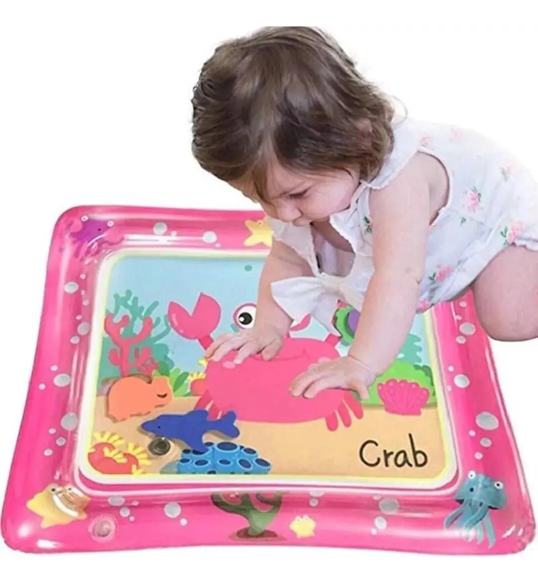 Alfombra De Agua Sensorial Para Bebés estimulación