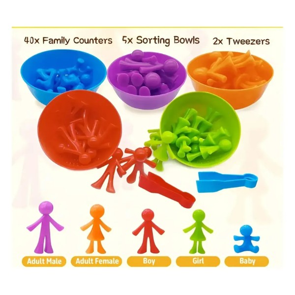 Juego Didáctico Niños Juguete Educativo Aprender Colores