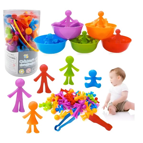 Juego Didáctico Niños Juguete Educativo Aprender Colores