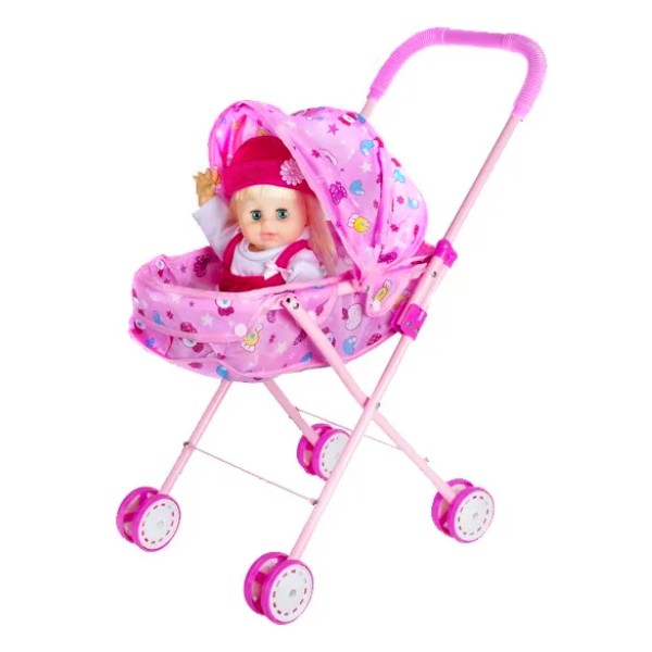 Coche De Muñeca Juguete Niña Plegable