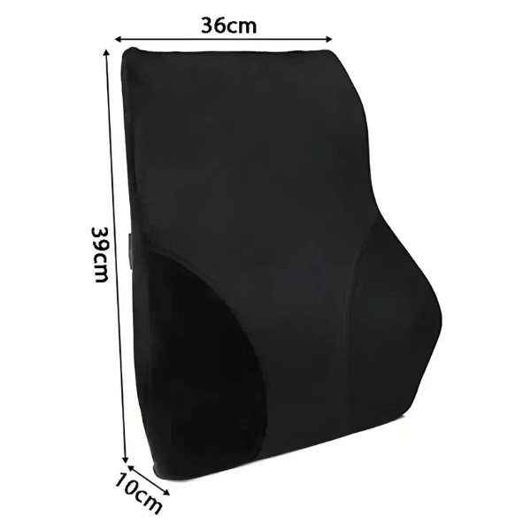 Respaldo Ergonómico Silla Oficina Funda Acolchada Soporte