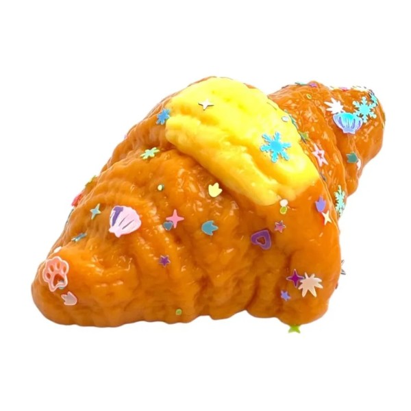 Squishy De Pan Antiestrés Croissant Diversión Niños