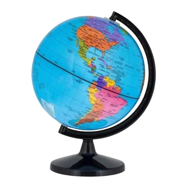 Globo Terráqueo Grande Mapa Político 40 Cms Alto