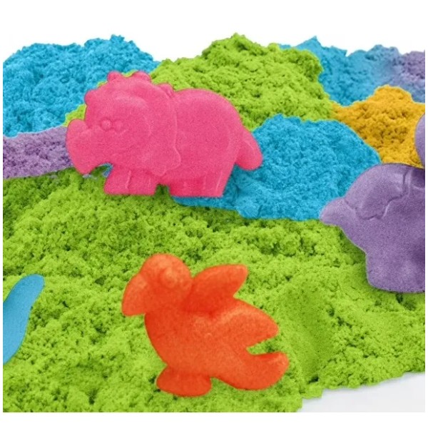 Set De Arena Magica Con Accesorios Y Moldes Animales De Mar