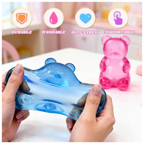 Squishy Ultrasuave De Osito Gomita Antiestrés