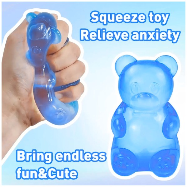 Squishy Ultrasuave De Osito Gomita Antiestrés